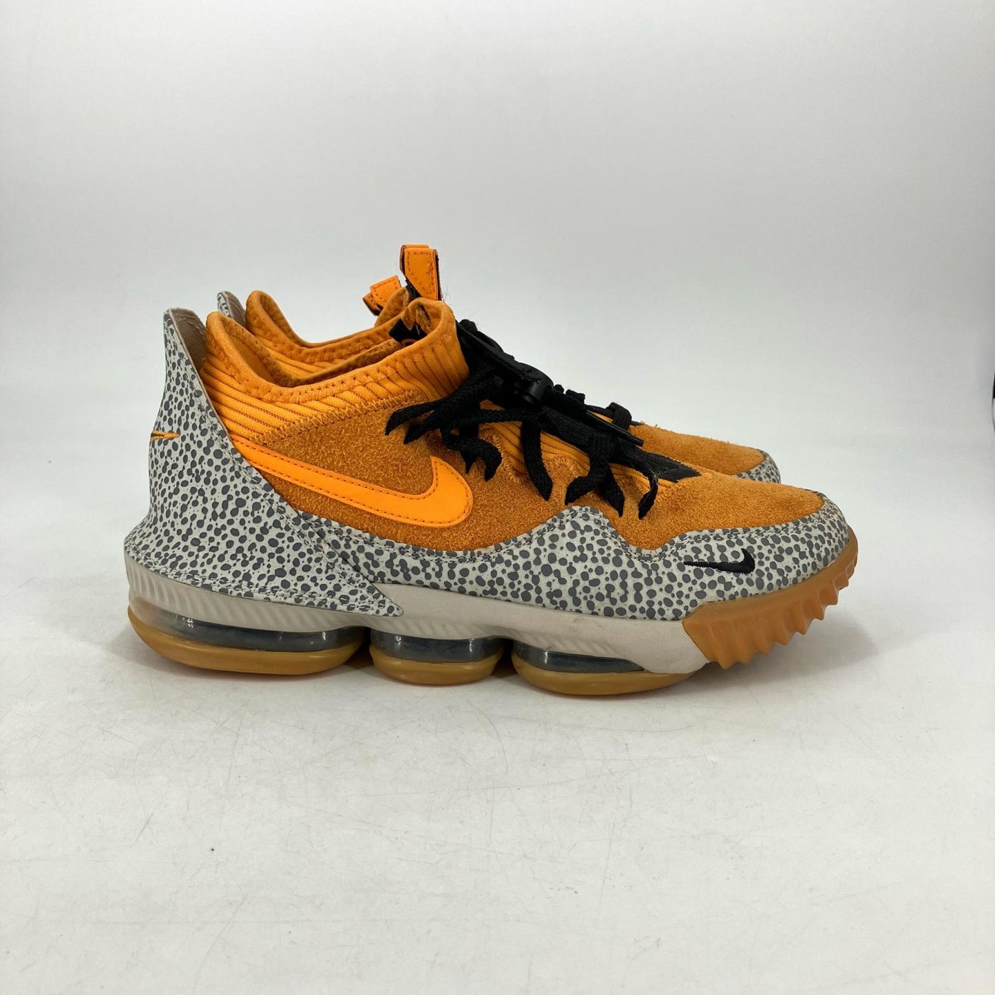 NIKE | ナイキ atmos×LeBron 16 Low 'Safari' スニーカー CD9471-800 オレンジ 26.5cm【イオン広店】