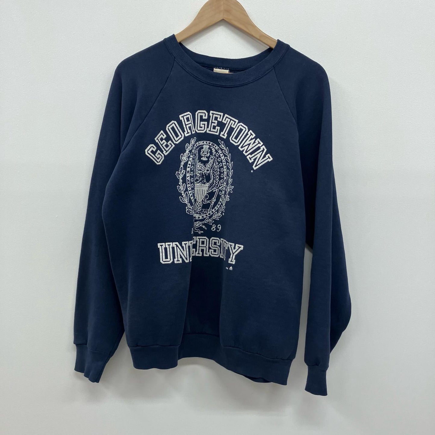 FRUIT OF THE LOOM | フルーツオブザルーム ジョージタウン大学 スウェット ネイビー サイズ：XL【イオン広店】