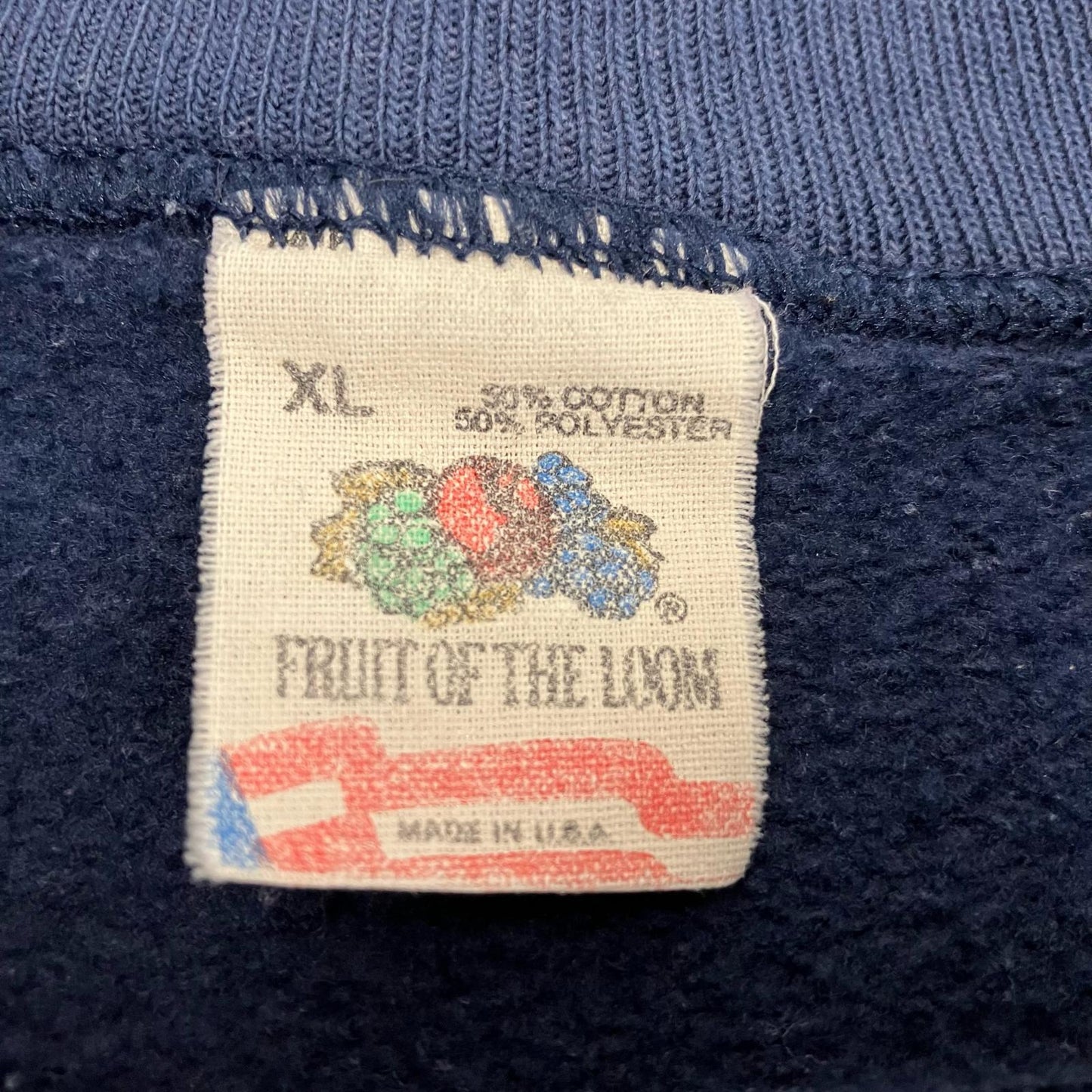 FRUIT OF THE LOOM | フルーツオブザルーム ジョージタウン大学 スウェット ネイビー サイズ：XL【イオン広店】