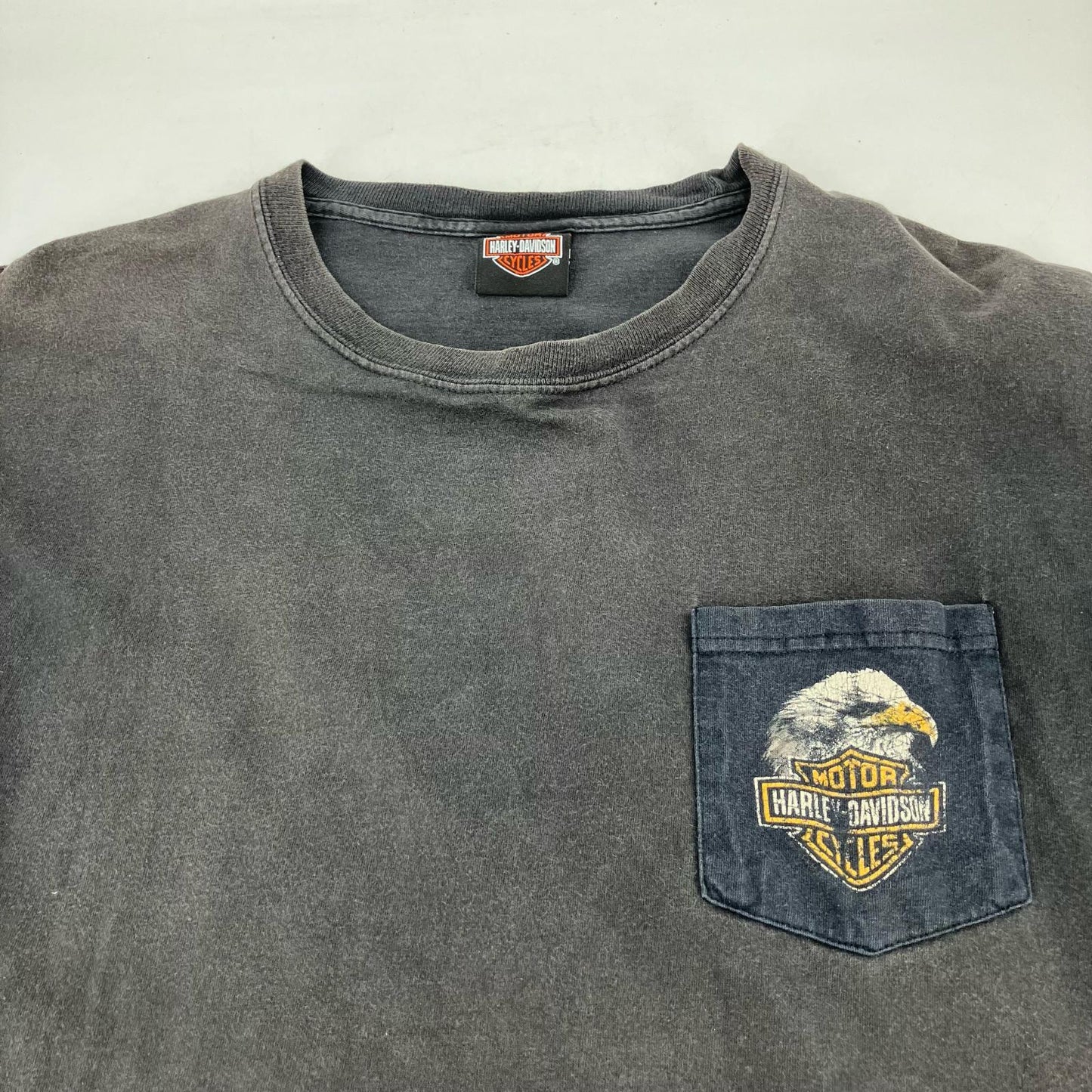 HARLEY-DAVIDSON | ハーレーダビットソン 半袖Ｔシャツ チャコールグレー サイズ：L【イオン広店】
