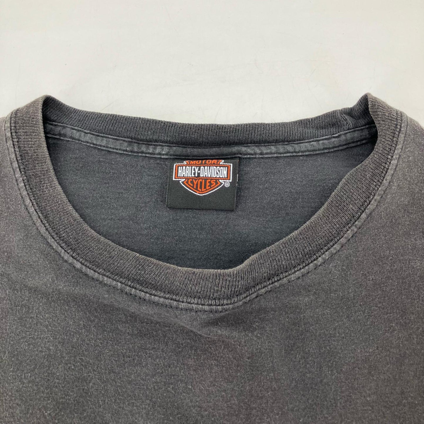 HARLEY-DAVIDSON | ハーレーダビットソン 半袖Ｔシャツ チャコールグレー サイズ：L【イオン広店】