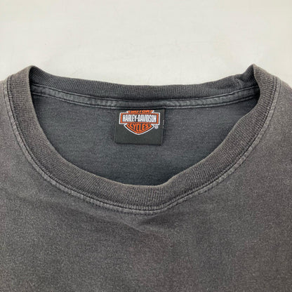 HARLEY-DAVIDSON | ハーレーダビットソン 半袖Ｔシャツ チャコールグレー サイズ：L【イオン広店】