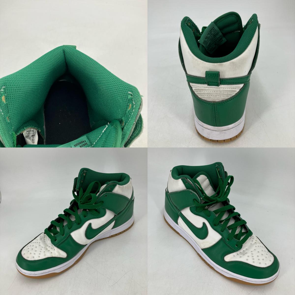 NIKE | ナイキ BY YOU DUNK HIGH 365 スニーカー DJ7023-991 グリーン 28.5cm【イオン広店】