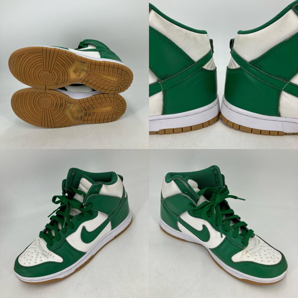 NIKE | ナイキ BY YOU DUNK HIGH 365 スニーカー DJ7023-991 グリーン 28.5cm【イオン広店】