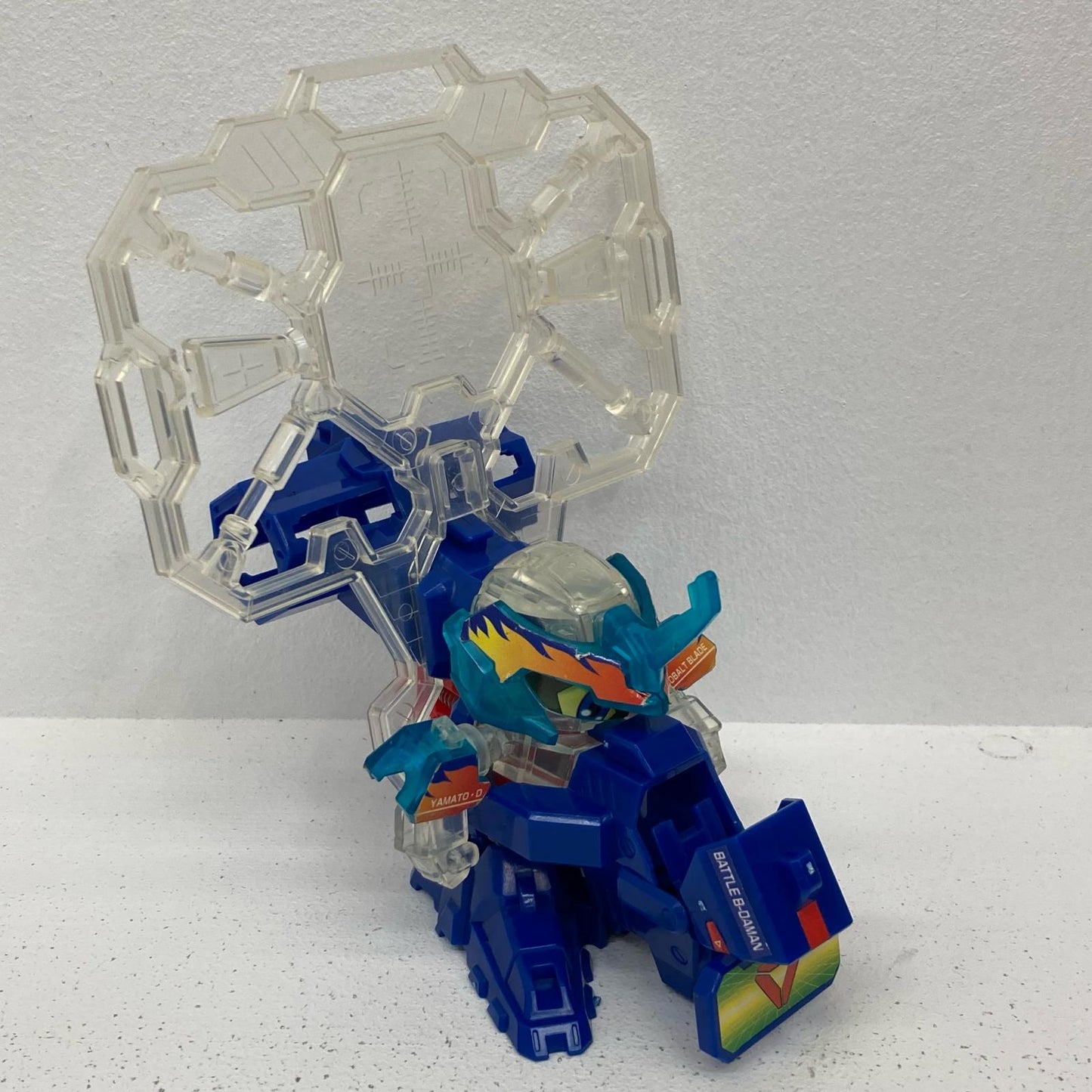 おもちゃ・玩具 コバルトブレード クリアバージョン DHBアーマー付 バトルビーダマン コバルトブレード【イオン広店】