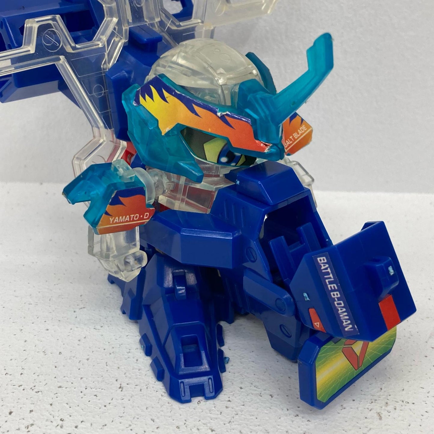 おもちゃ・玩具 コバルトブレード クリアバージョン DHBアーマー付 バトルビーダマン コバルトブレード【イオン広店】