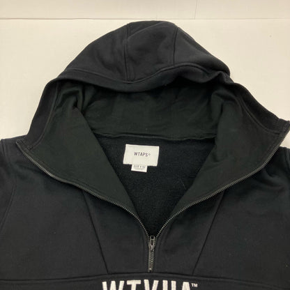 W)TAPS | ダブルタップス ANORAK / COPC スウェット 202ATDT-CSM28 ブラック サイズ：2【イオン広店】