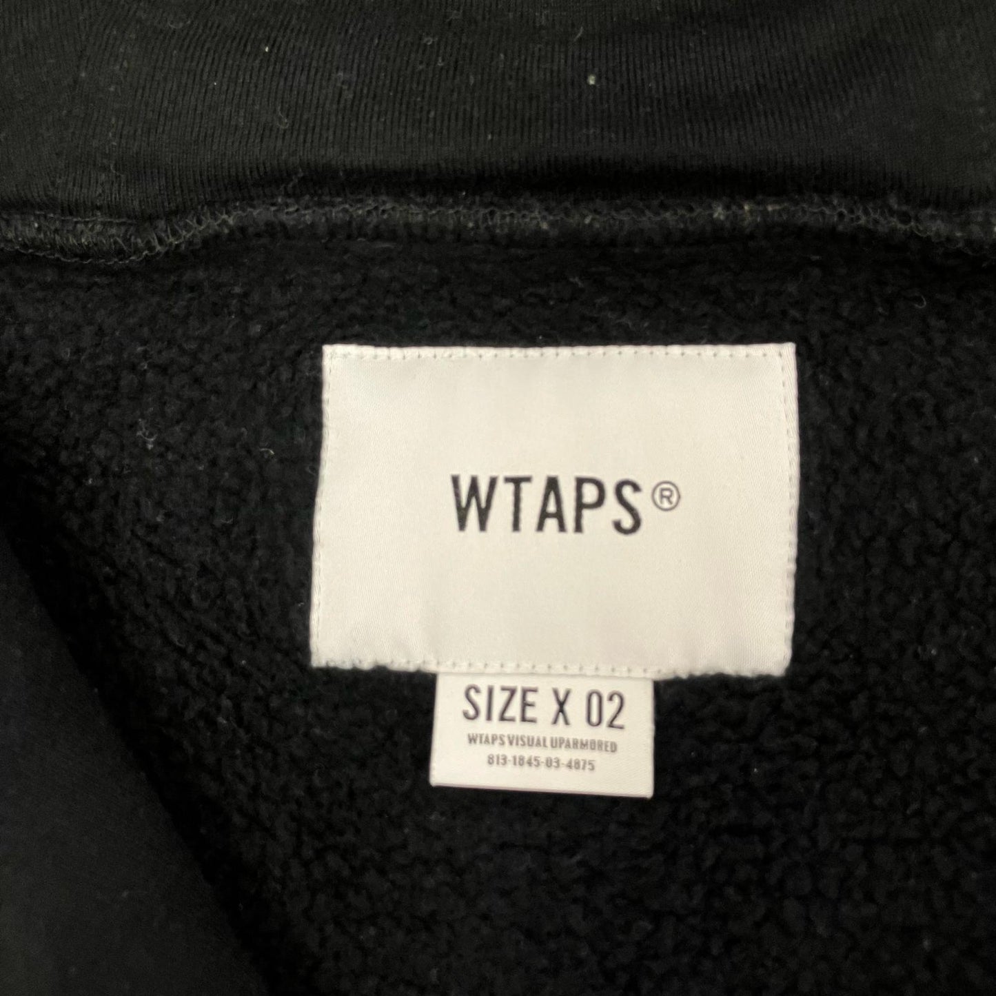 W)TAPS | ダブルタップス ANORAK / COPC スウェット 202ATDT-CSM28 ブラック サイズ：2【イオン広店】