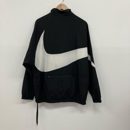 NIKE | ナイキ SWOOSH WOVEN HALFZIP JACKET ナイロンジャケット AJ2696-010 ブラック サイズ：S【イオン広店】