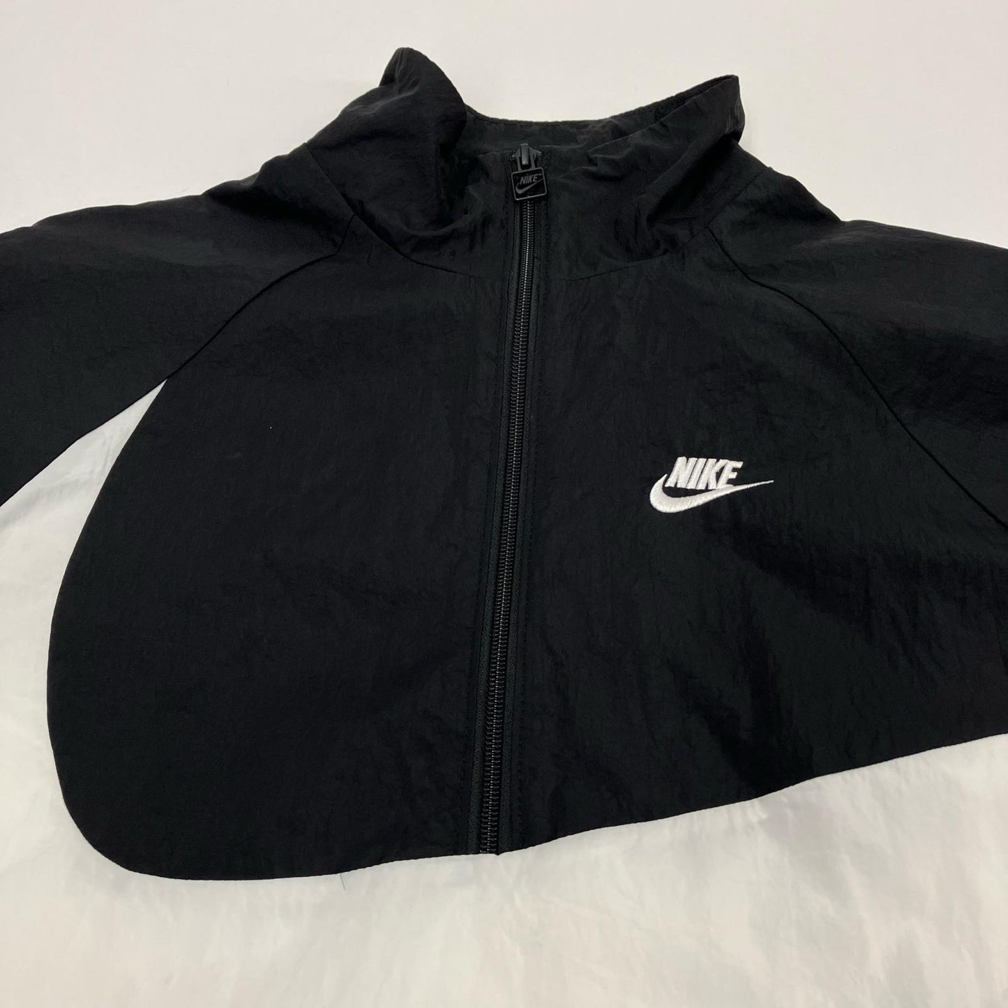 NIKE | ナイキ SWOOSH WOVEN HALFZIP JACKET ナイロンジャケット AJ2696-010 ブラック サイズ：S【イオン広店】