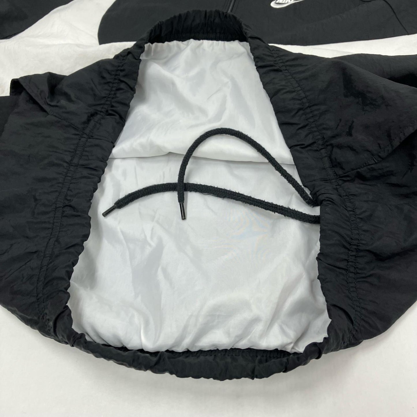 NIKE | ナイキ SWOOSH WOVEN HALFZIP JACKET ナイロンジャケット AJ2696-010 ブラック サイズ：S【イオン広店】