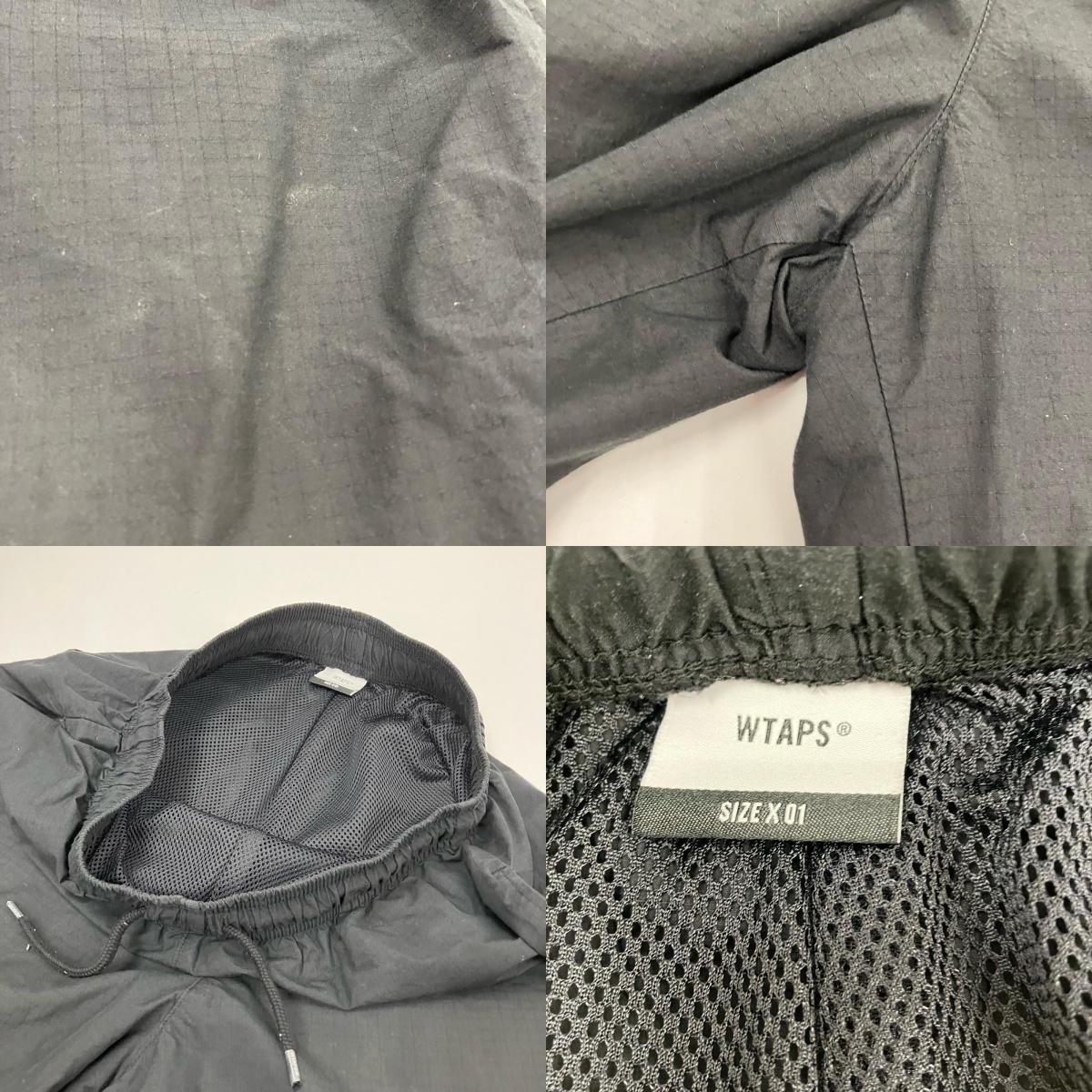 W)TAPS | ダブルタップス TROUSERS / NYCO.RIPSTOP. CORDURA パンツ 251CWDT-PTM04 ブラック サイズ：1【イオン広店】