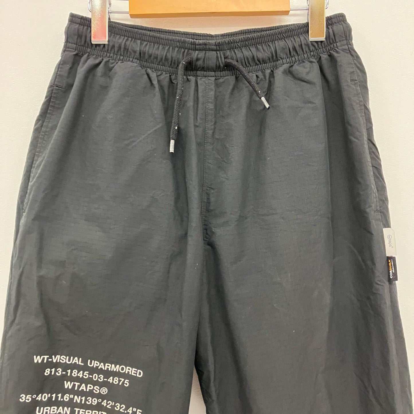 W)TAPS | ダブルタップス TROUSERS / NYCO.RIPSTOP. CORDURA パンツ 251CWDT-PTM04 ブラック サイズ：1【イオン広店】