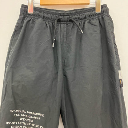W)TAPS | ダブルタップス TROUSERS / NYCO.RIPSTOP. CORDURA パンツ 251CWDT-PTM04 ブラック サイズ：1【イオン広店】