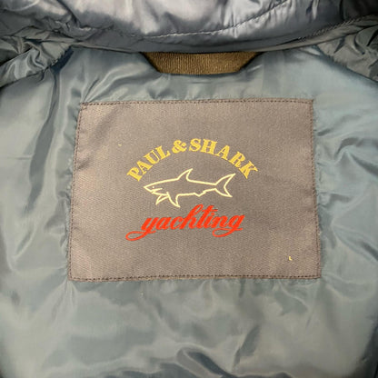 PAUL&SHARK デタッチャブル フード パディング ジャケット 中綿ジャケット 11312347 ライトブルー サイズ：L【イオン広店】