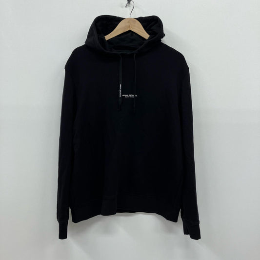 ARMANI EXCHANGE | アルマーニエクスチェンジ パーカー 8NZM94 ZJKRZ ブラック サイズ：XL【イオン広店】