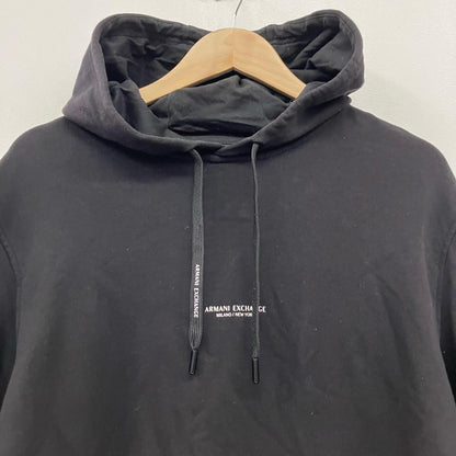 ARMANI EXCHANGE | アルマーニエクスチェンジ パーカー 8NZM94 ZJKRZ ブラック サイズ：XL【イオン広店】