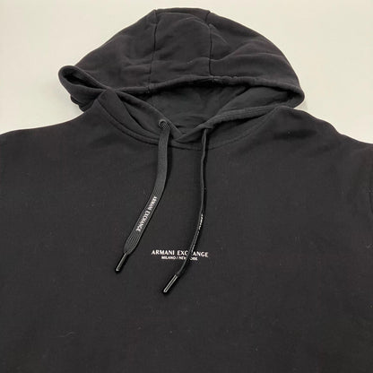 ARMANI EXCHANGE | アルマーニエクスチェンジ パーカー 8NZM94 ZJKRZ ブラック サイズ：XL【イオン広店】