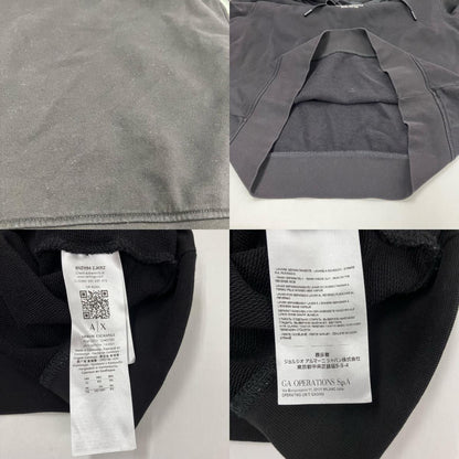 ARMANI EXCHANGE | アルマーニエクスチェンジ パーカー 8NZM94 ZJKRZ ブラック サイズ：XL【イオン広店】