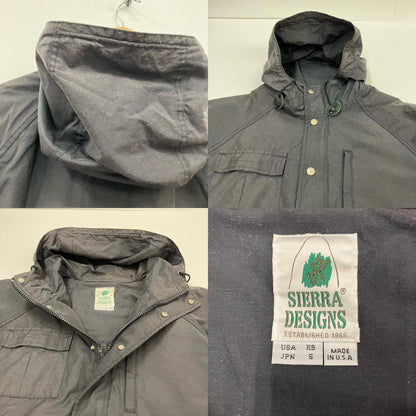 SIERRA DESIGNS | シェラデザイン 60/40クロス マウンテンパーカー 8001 ブラック サイズ：S【イオン広店】