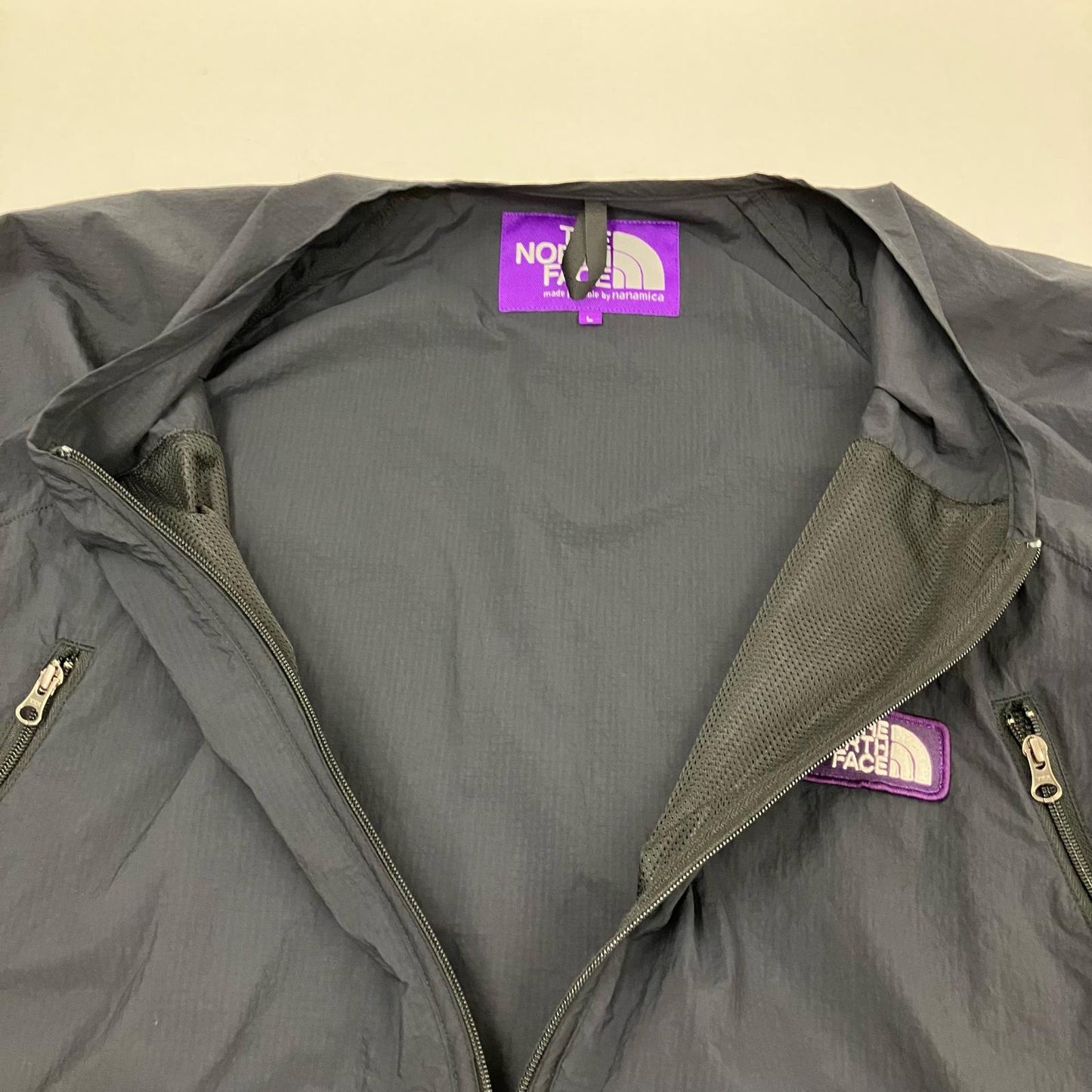 THE NORTH FACE PURPLE LABEL | ザノースフェイスパープルレーベル Nylon Ripstop Field Cardigan ナイロンジャケット NP2407N ブラック【イオン広店】