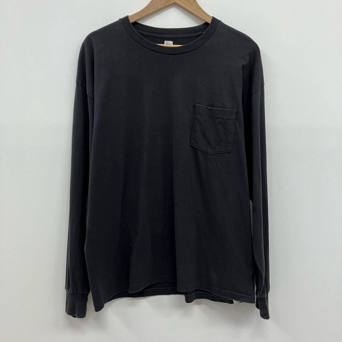 KAPTAIN SUNSHINE | キャプテンサンシャイン West Coast Long Sleeved Tee 長袖Ｔシャツ ?KS20SCS07 チャコールグレー サイズ：38【イオン広店】