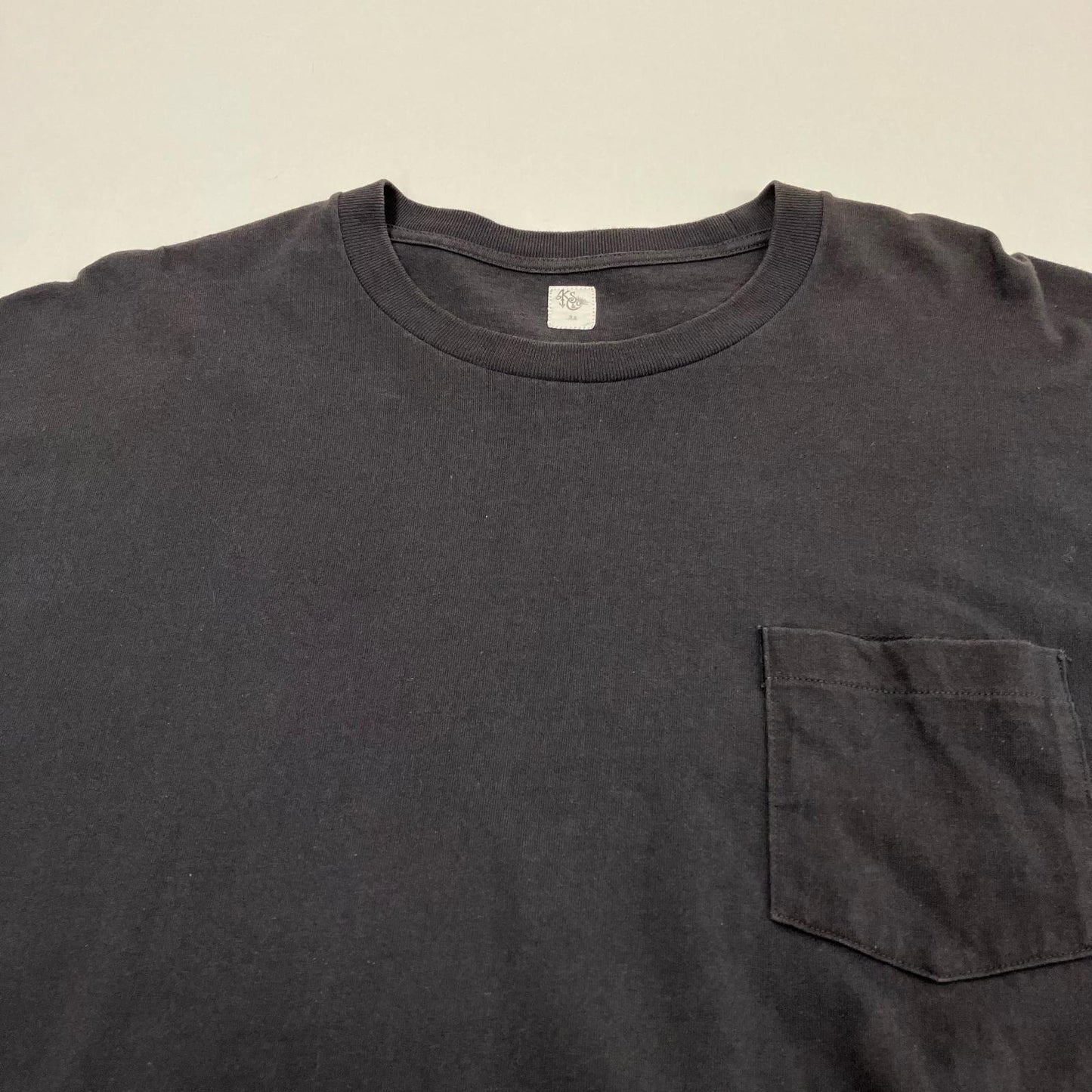 KAPTAIN SUNSHINE | キャプテンサンシャイン West Coast Long Sleeved Tee 長袖Ｔシャツ ?KS20SCS07 チャコールグレー サイズ：38【イオン広店】