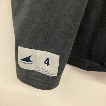 DESCENDANT | ディセンダント DESCENDANT TEAM 半袖Ｔシャツ ネイビー サイズ：4【イオン広店】