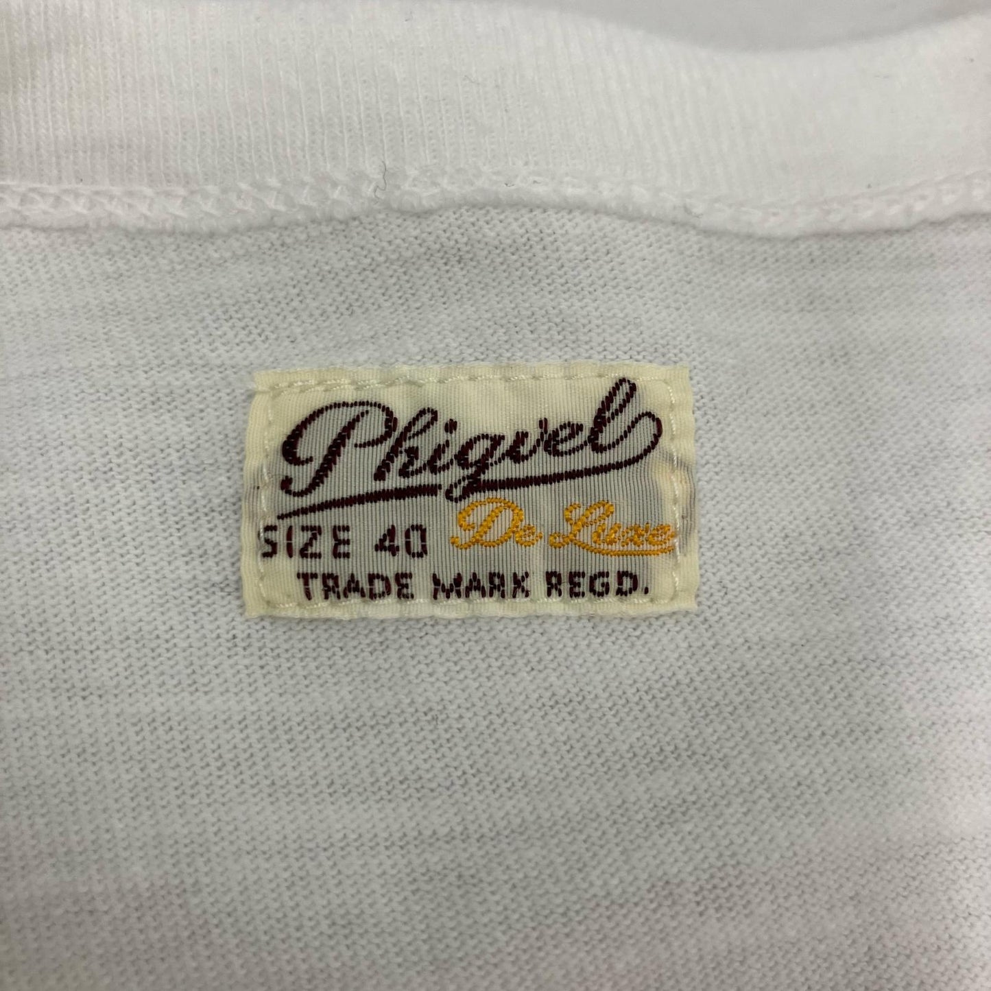 PHIGVEL | フィグベル 半袖Ｔシャツ ホワイト サイズ：40【イオン広店】