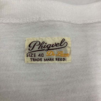 PHIGVEL | フィグベル 半袖Ｔシャツ ホワイト サイズ：40【イオン広店】