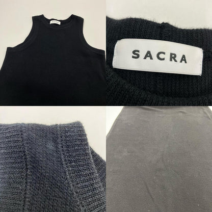 sacra | サクラ ワンピース 124141041 ブラック サイズ：38【イオン広店】