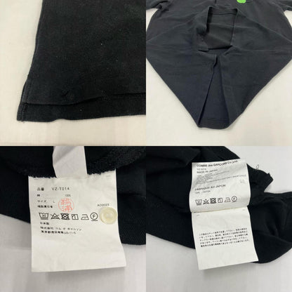COMME des GARCONS | コムデギャルソン ポロシャツ VZ-T014 ブラック サイズ：L【イオン広店】