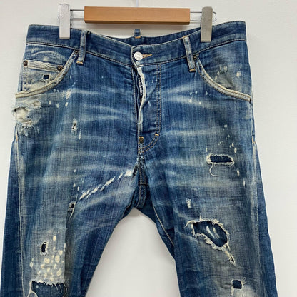 DSQUARED2 | ディースクエアード Classic Kenny Jean デニムパンツ S71LB0633 S30342 インディゴ サイズ：44【イオン広店】