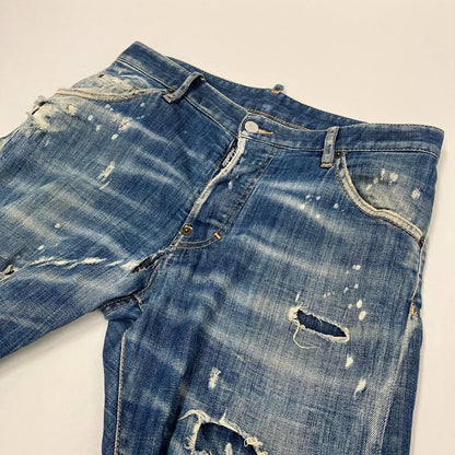 DSQUARED2 | ディースクエアード Classic Kenny Jean デニムパンツ S71LB0633 S30342 インディゴ サイズ：44【イオン広店】