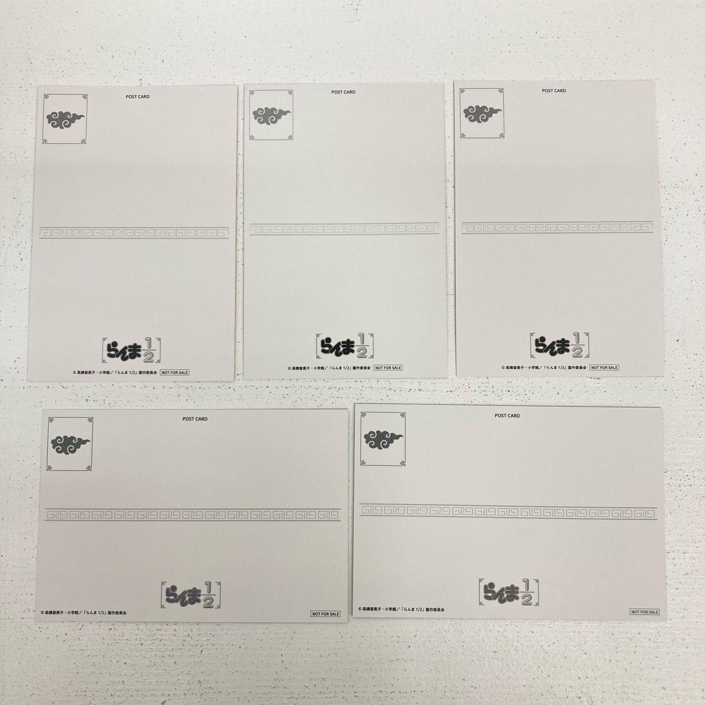 その他ホビー 4種5枚 らんま1/2 POP UP STORE 特典 ポストカード エテルノレシ【イオン広店】