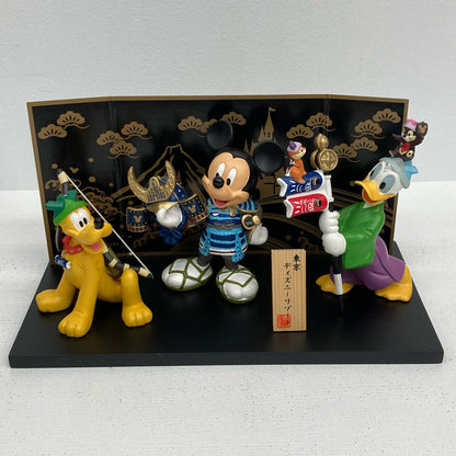 フィギュア 五月人形 東京ディズニーリゾート 端午の節句 2023 ミッキー　プルート　ドナルド　チップ＆デール【フィギュア】【イオン広店】
