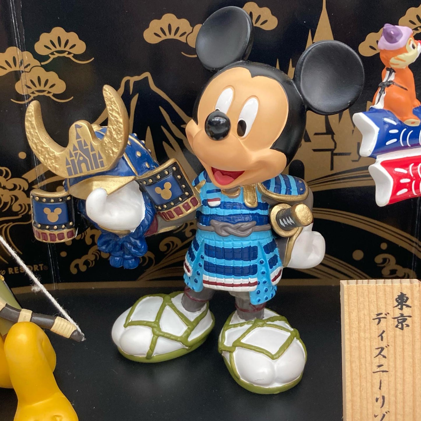 フィギュア 五月人形 東京ディズニーリゾート 端午の節句 2023 ミッキー　プルート　ドナルド　チップ＆デール【フィギュア】【イオン広店】