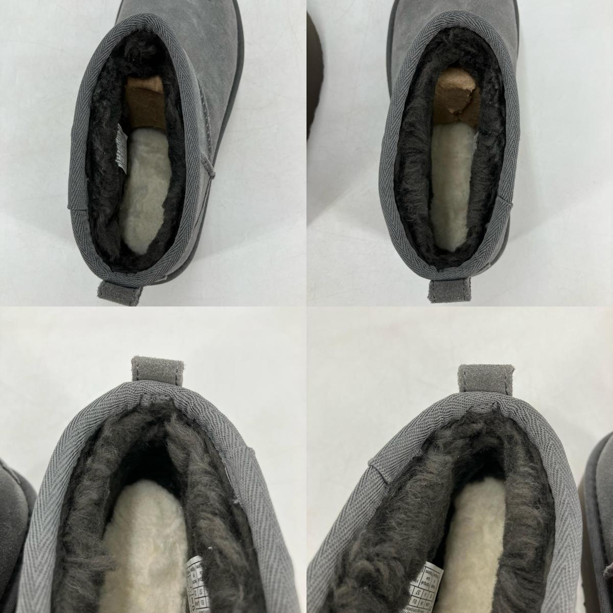 UGG | アグ W CLASSIC ULTRA MINI PLATFORM ブーツ 1135092 グレー 23cm【イオン広店】