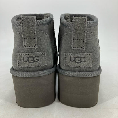 UGG | アグ W CLASSIC ULTRA MINI PLATFORM ブーツ 1135092 グレー 23cm【イオン広店】