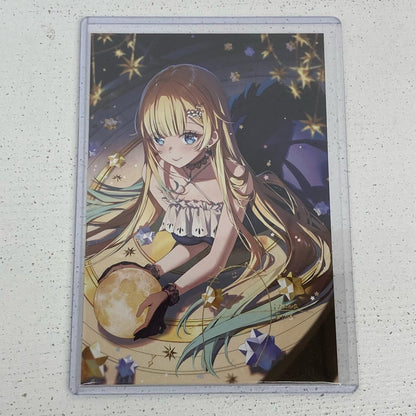その他ホビー 藍沢エマ 誕生日記念2024 複製箔押し サイン入り ポストカード ぶいすぽっ! 藍沢エマ 【イオン広店】