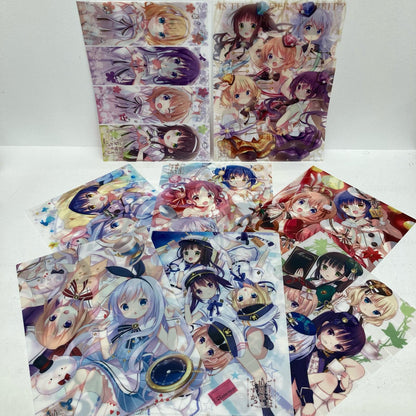その他ホビー 全8種 10周年記念デザイン 復刻 クリアファイル ご注文はうさぎですか？ 10th anniversary fair ごちうさ【イオン広店】