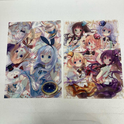 その他ホビー 全8種 10周年記念デザイン 復刻 クリアファイル ご注文はうさぎですか？ 10th anniversary fair ごちうさ【イオン広店】