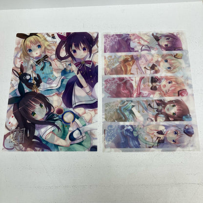 その他ホビー 全8種 10周年記念デザイン 復刻 クリアファイル ご注文はうさぎですか？ 10th anniversary fair ごちうさ【イオン広店】