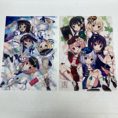 その他ホビー 全8種 10周年記念デザイン 復刻 クリアファイル ご注文はうさぎですか？ 10th anniversary fair ごちうさ【イオン広店】