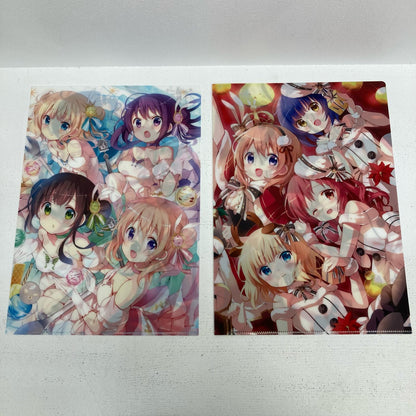 その他ホビー 全8種 10周年記念デザイン 復刻 クリアファイル ご注文はうさぎですか？ 10th anniversary fair ごちうさ【イオン広店】