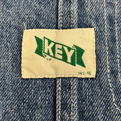 ジャーナルスタンダード別注 KEY カバーオール 21-011-600-9700-1-0 インディゴ サイズ：M【イオン広店】