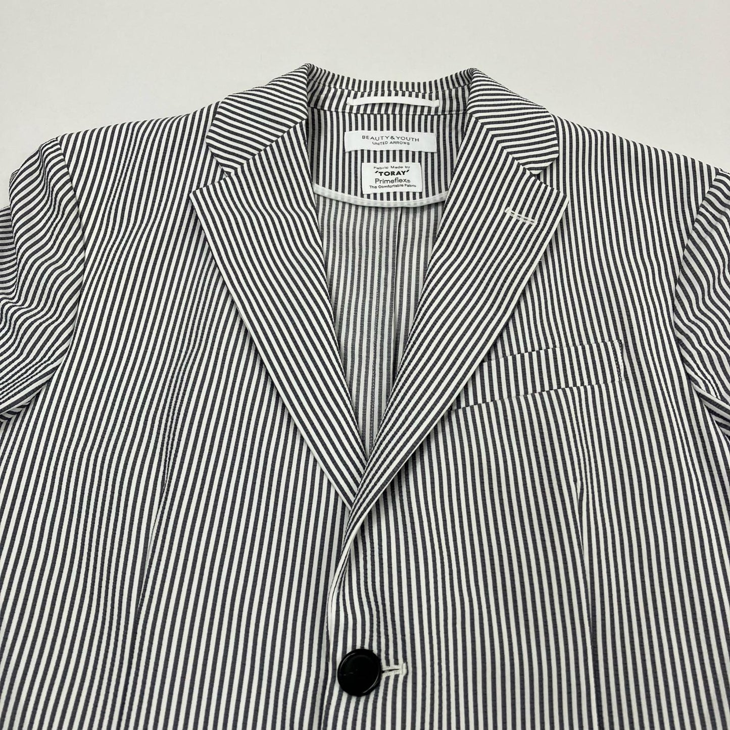 BEAUTY & YOUTH UNITED ARROWS | ビューティーアンドユースユナイテッドアローズ ドライ シアサッカー 2B ジャケット その他アウター 1222-199-1531 サイズ：S【イオン広店】