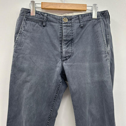 VISVIM | ビズビム SLIM CHINO チノパンツ 0115205008004 グレー サイズ：1【イオン広店】