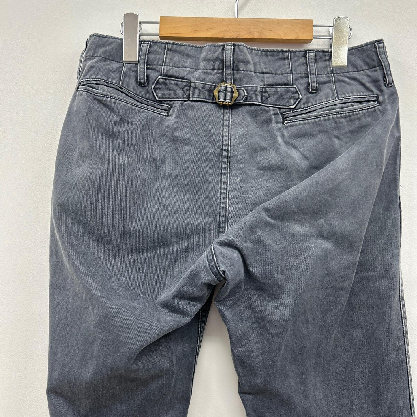 VISVIM | ビズビム SLIM CHINO チノパンツ 0115205008004 グレー サイズ：1【イオン広店】