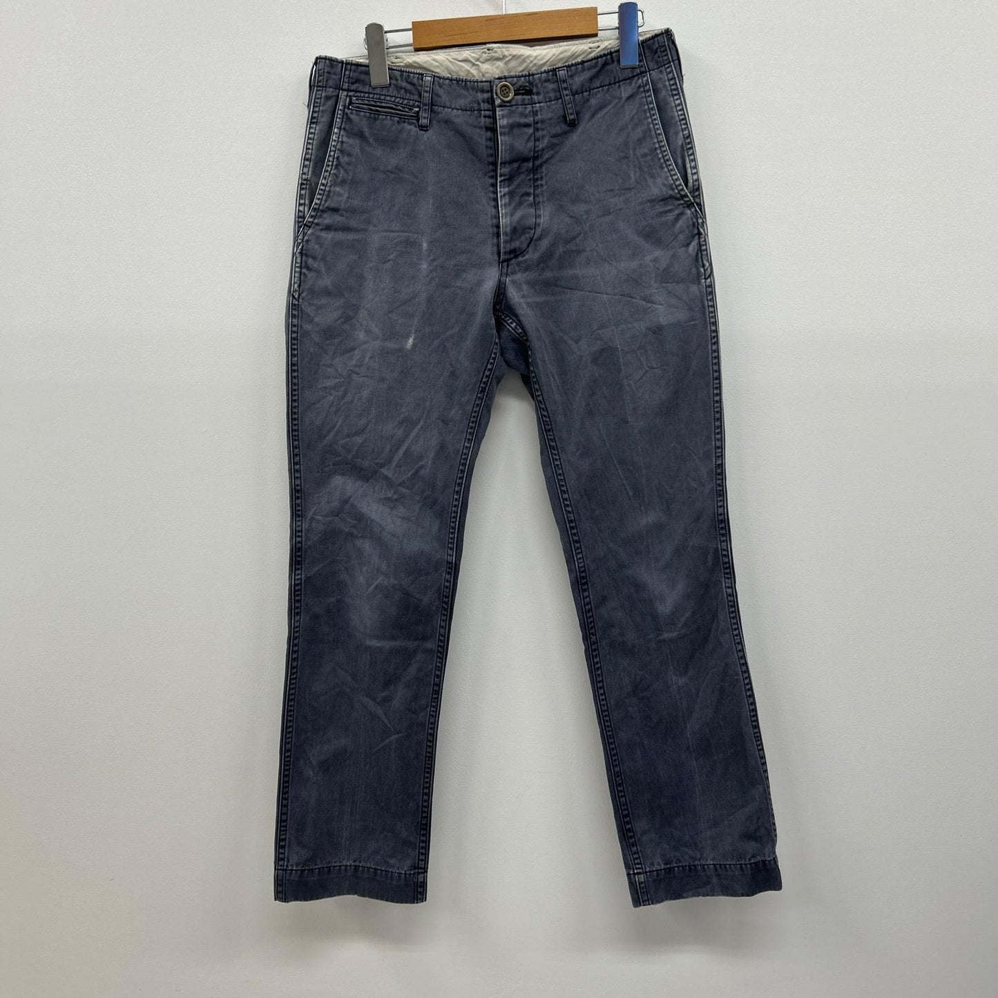 VISVIM | ビズビム COTTON CHINO チノパンツ 0113205008010 グレー サイズ：1【イオン広店】